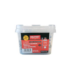 Delfast 125mm x 14g Galvanised Bugle Batten Screw 100 pk - Grandas
