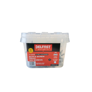 Delfast 75mm x 14g Galvanised Bugle Batten Screw 100 pk - Grandas
