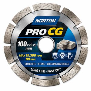 ^ NORTON PRO CG 100x22.23 - Grandas