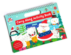 Arts Crafts: Christmas Carry Along Activity Book