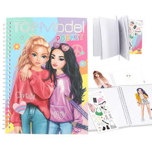 Arts Crafts: TOPModel Colour Pocket Book - Christy & Midi
