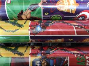 Birthday Cards Wrapping: Avengers Christmas Wrapping Paper