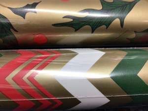 Birthday Cards Wrapping: Roll Wrap Christmas Assortment