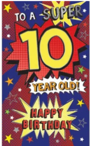 Birthday Card - Age 10