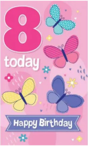 Birthday Card - Age 8