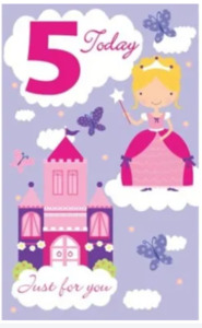 Birthday Card - Age 5