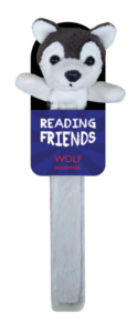 Books: Reading Friends Bookmark - Wolf