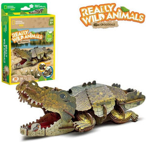 Really Wild Animals 3D Puzzle - Crocodile