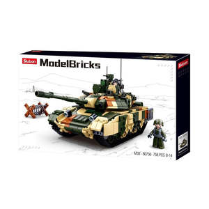 Sluban Model Bricks Battle Tank