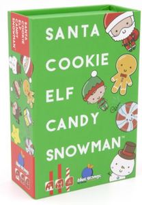 Santa Cookie Elf Candy Snowman Card Game
