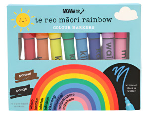 Back To School: Te Reo Māori Rainbow Colour Markers