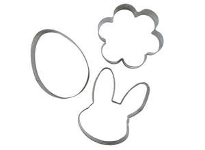 Easter: Easter Cookie Cutters 3pk