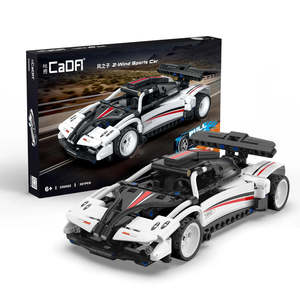 Building Sets: CaDA Z-Wind Brick Sport Car Pull Back