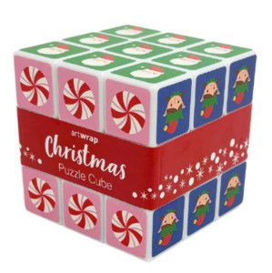 Games: Christmas Cube Puzzle 3x3