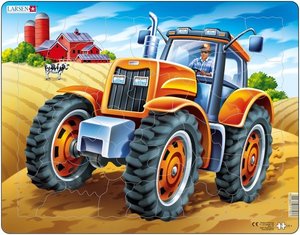 Puzzles: Tractor Frame Puzzle 37pc