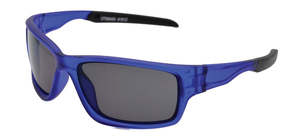 Accessories: Children's Sunglasses - Shane Sporty Wrap Blue
