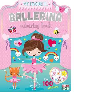Arts Crafts: My Favourite Ballerina Colouring Book