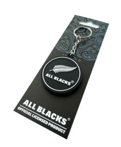 All Blacks Key Ring - Round (Black)