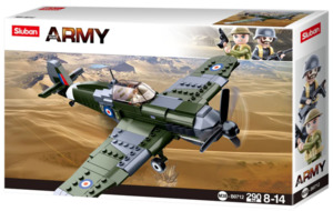 Sluban WWII Plane Spitfire