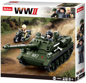 Building Sets: Sluban Army Allied Tank Destroyer