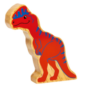 Lanka Kade Wooden Dilophosaurus