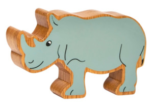 Lanka Kade Wooden Rhino