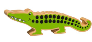 Figures Figurines: Lanka Kade Wooden Crocodile