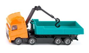 SIKU 1683 Volvo Roll off Tipper with Crane
