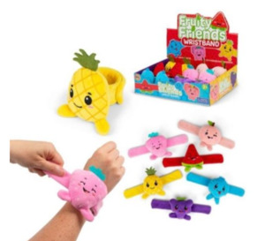 Fruity Friends Plush Snap Band (Assortment)