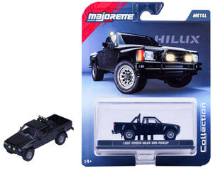 Vehicles Accessories: Majorette Collection - 1985 Toyota Hilux SRS Pickup