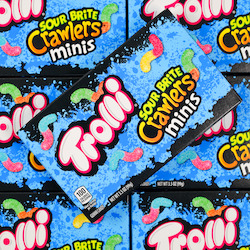 American Candy: Sour Brite Crawlers Mini TB 99g