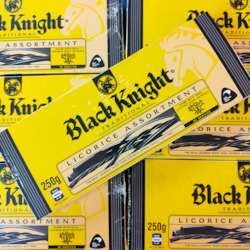 Black: Licorice Assortment Black Knight 250g
