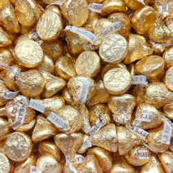 Gold: Hershey Kisses Gold