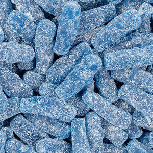 Blue: Sour Blue Jelly Babies 100g