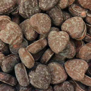 Brown: Chocolate Strawberry Hearts 100g