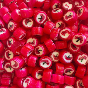 Pink Lollies: Strawberry Rock  (Old Fashioned)