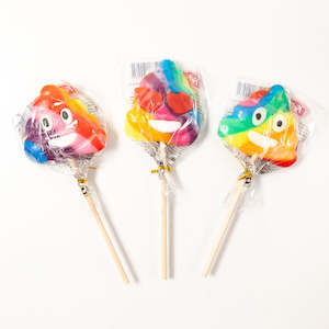 Rainbow: Rainbow Poo Lollipop 65g