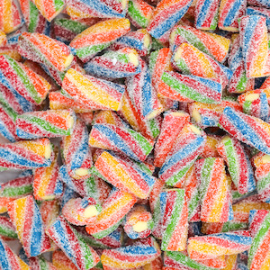 Rainbow: Fizzy Pineapple Braids 250g