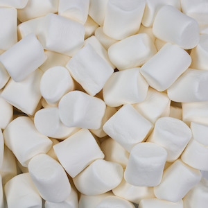 White Lollies: Marshmallows (Single Colour)