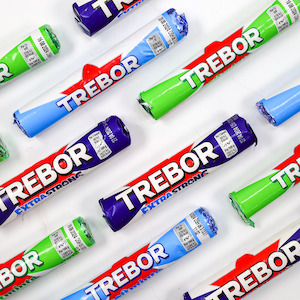 Wrapped Lollies: Trebor Mints