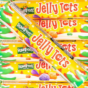 Jellies Jubes: Rowntree Jelly Tots Giant Tube 115g