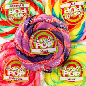 Lollipops: Swigle Pop Assorted 125g