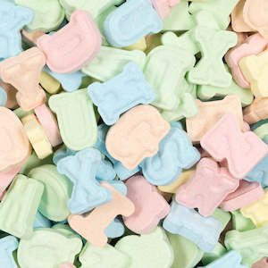 Old Fashioned Lollies: Alphabet Letter 100g