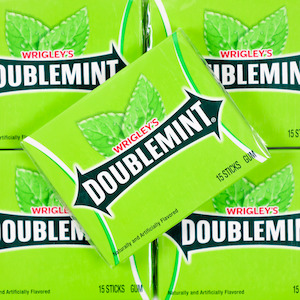 Old Fashioned Lollies: Wrigley's Doublemint 15 Stick