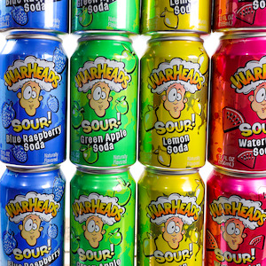 Best Sellers: Warheads Sour Soda Can  355ml
