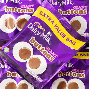 Chocolate: Cadbury Dairy Milk Giant Buttons 330g
