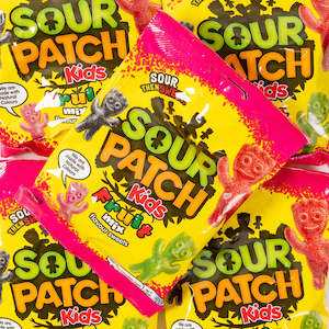 American: Sour Patch Kids Peg Bag Fruit Mix 130g