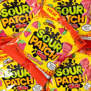 Sour Patch Kids Peg Bag Strawberry 130g
