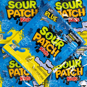 American: Sour Patch Peg Bag Blue Raspberry 102g