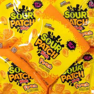 Sour Patch Kids Peach Peg Bag 101g